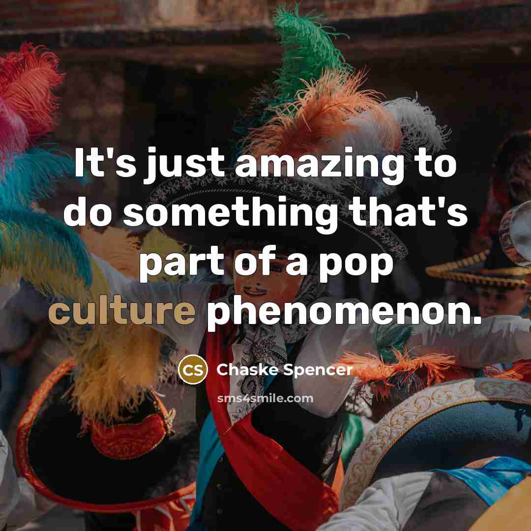 “It's just amazing to do something that's part of a…” quote by Chaske Spencer