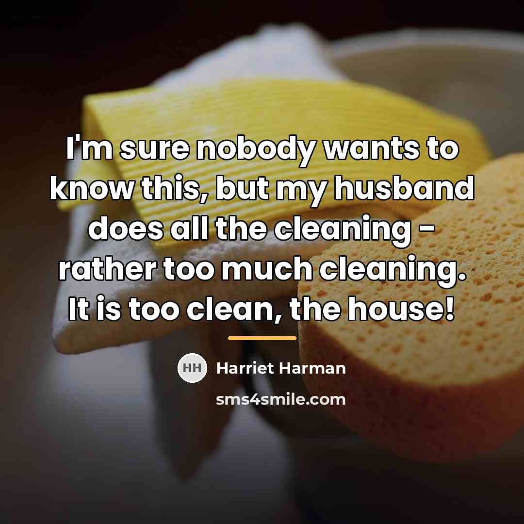 “I'm sure nobody wants to know this, but my husband…” quote by Harriet Harman
