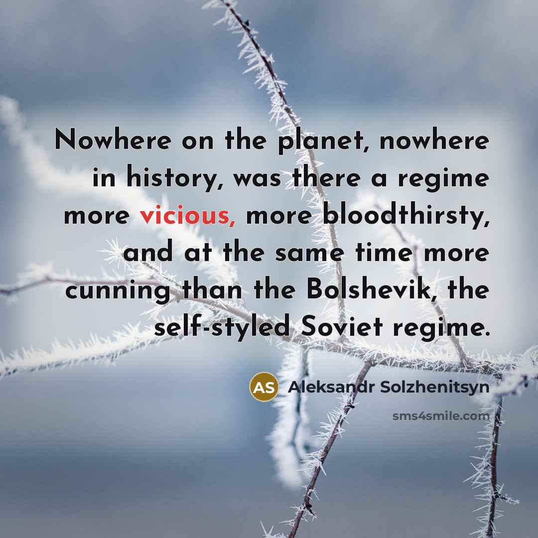 “Nowhere on the planet, nowhere in history, was there a…” quote by Aleksandr Solzhenitsyn