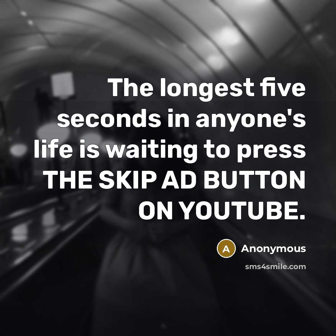 “The longest five seconds in anyone's life is waiting to…” quote by Anonymous