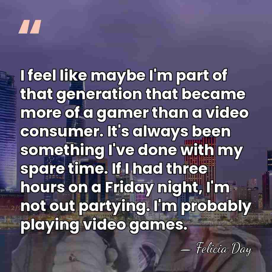 I feel like maybe I'm part of that generation that became more&hellip; - Felicia Day