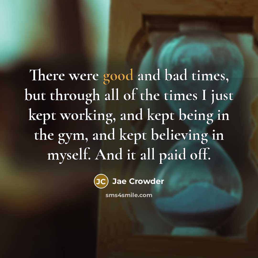 “There were good and bad times, but through all of…” quote by Jae Crowder