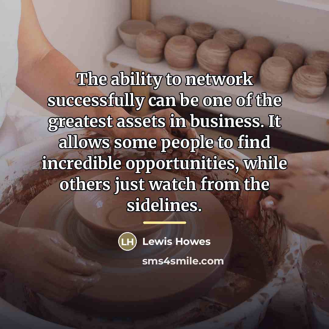 “The ability to network successfully can be one of the…” quote by Lewis Howes