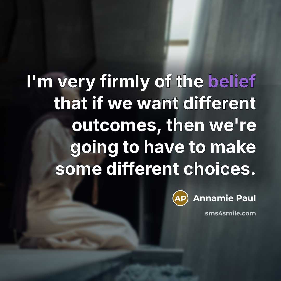 “I'm very firmly of the belief that if we want…” quote by Annamie Paul