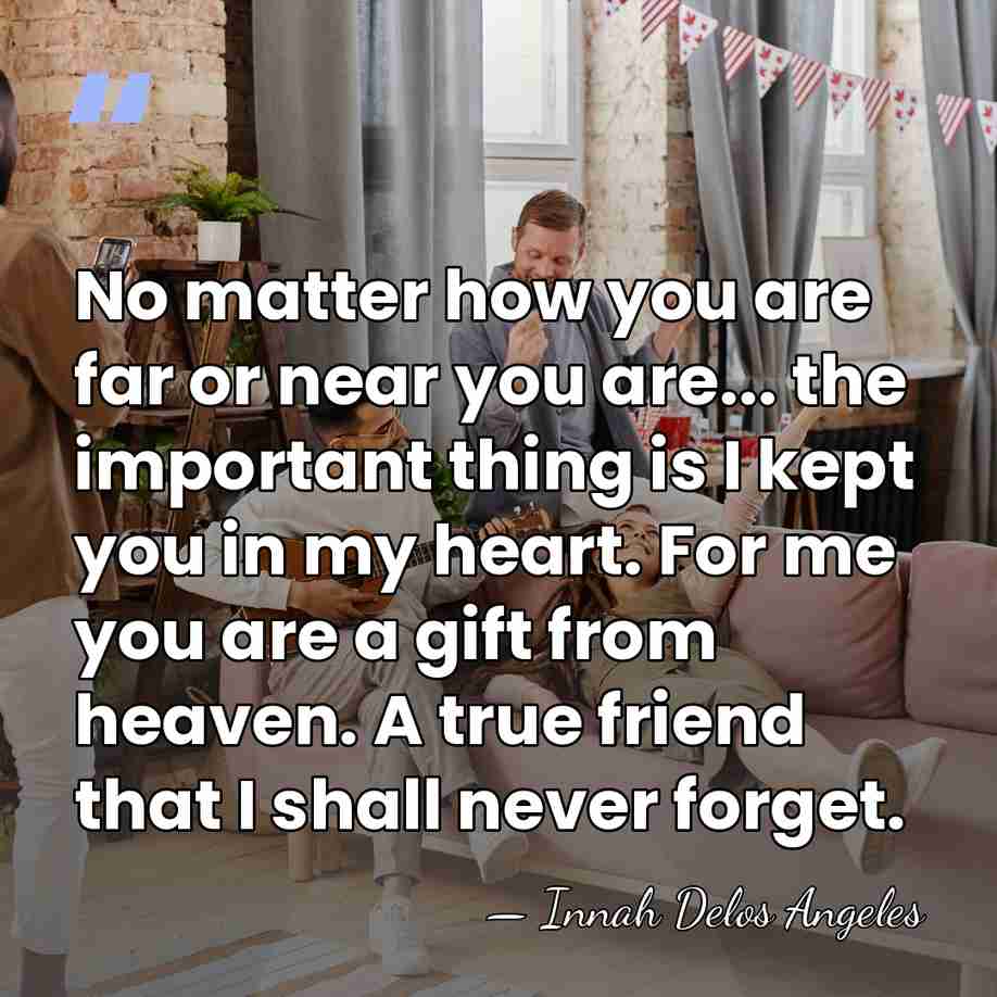 No matter how you are far or near you are... the important&hellip; - Innah Delos Angeles