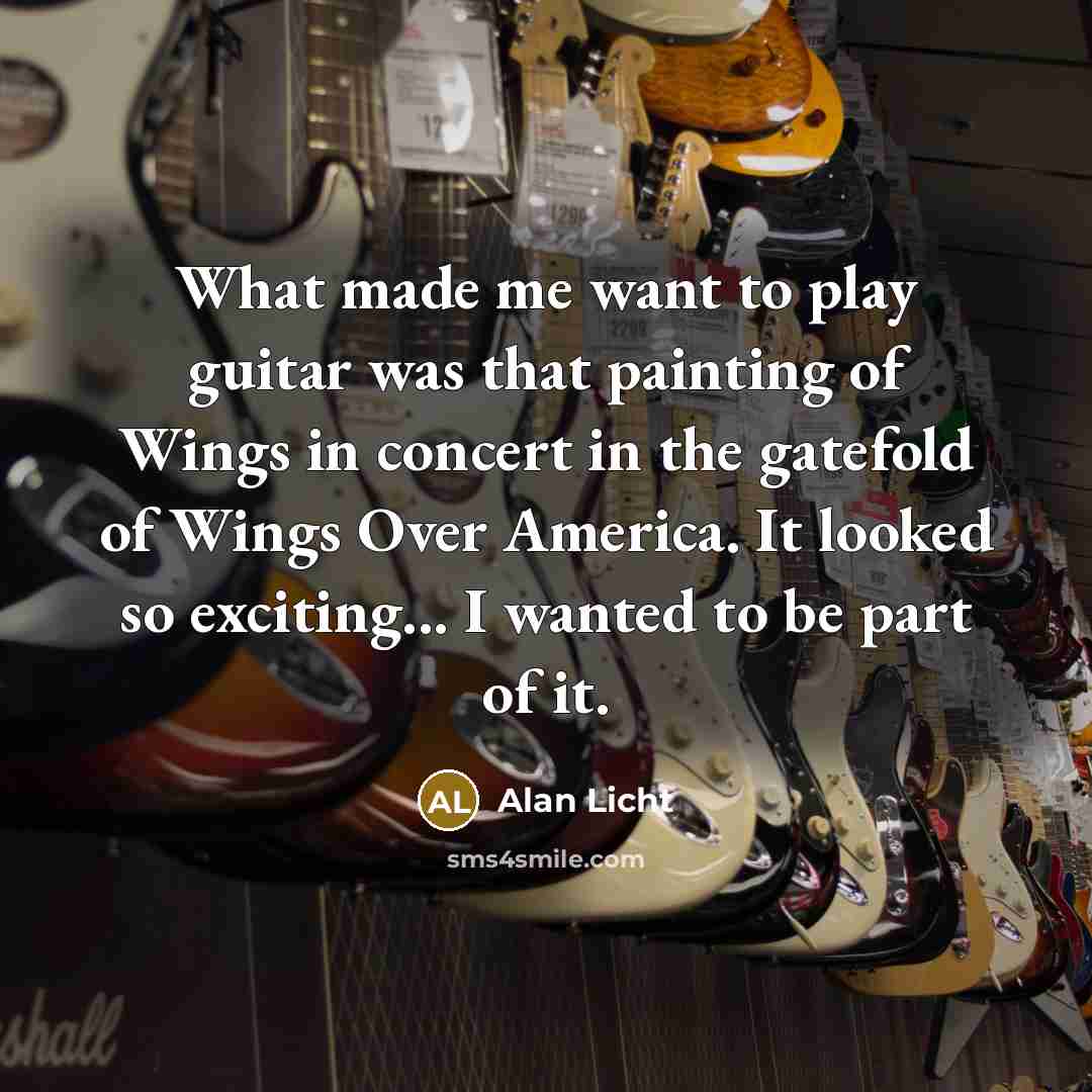 “What made me want to play guitar was that painting…” quote by Alan Licht