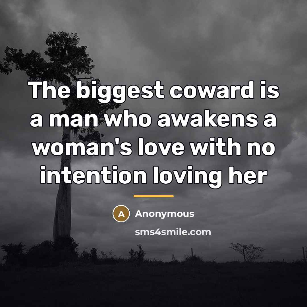 “The biggest coward is a man who awakens a woman's…” quote by Alia Ahmed