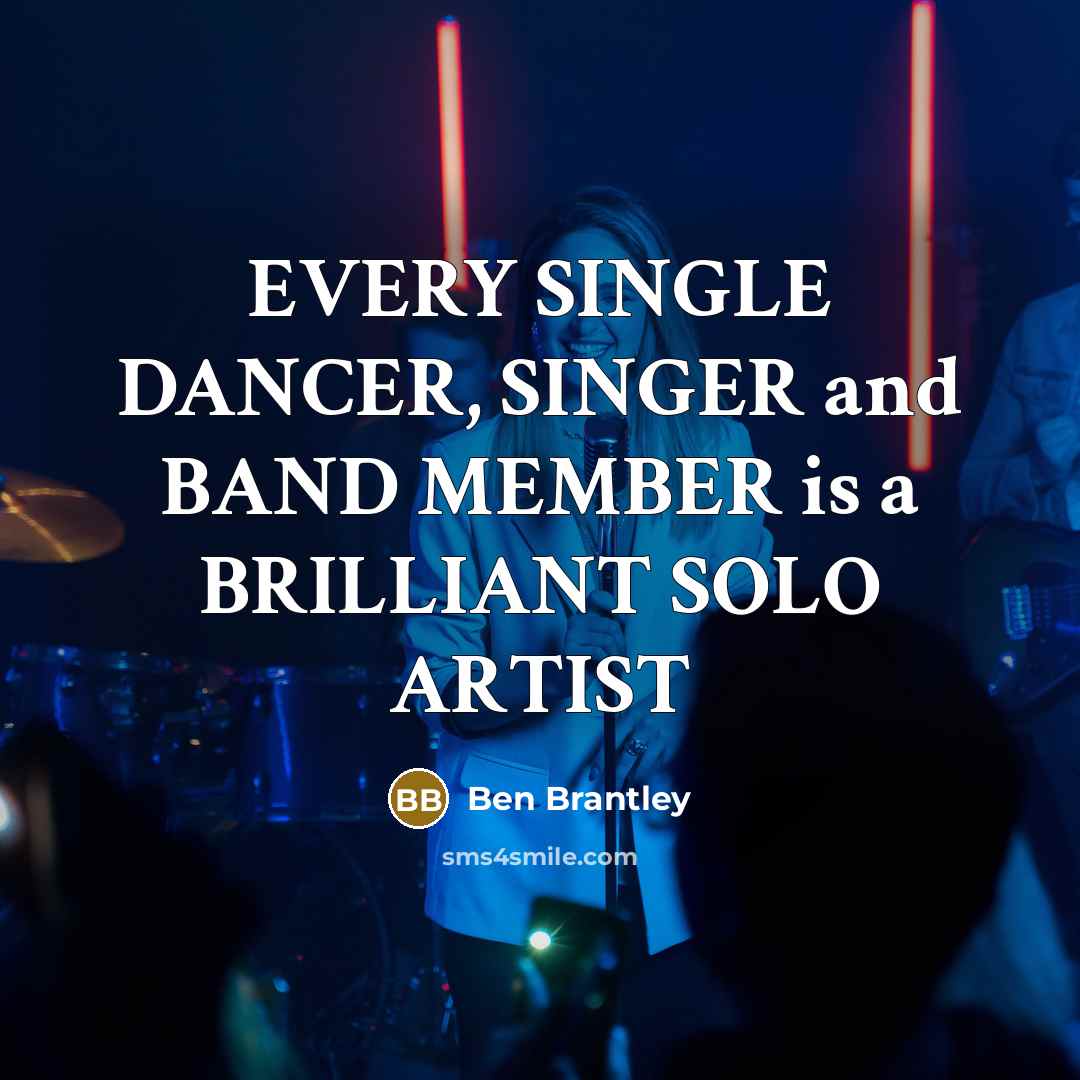 “EVERY SINGLE DANCER, SINGER and BAND MEMBER is a BRILLIANT…” quote by Ben Brantley