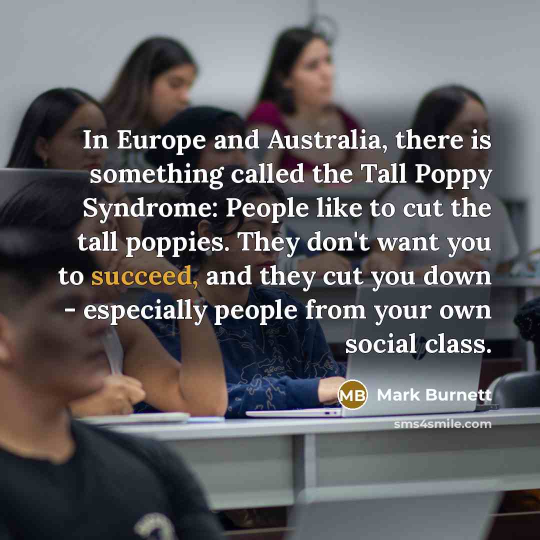 “In Europe and Australia, there is something called the Tall…” quote by Mark Burnett