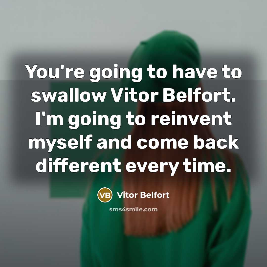 “You're going to have to swallow Vitor Belfort. I'm going…” quote by Vitor Belfort