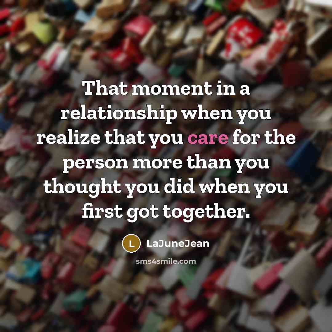 “That moment in a relationship when you realize that you…” quote by LaJuneJean