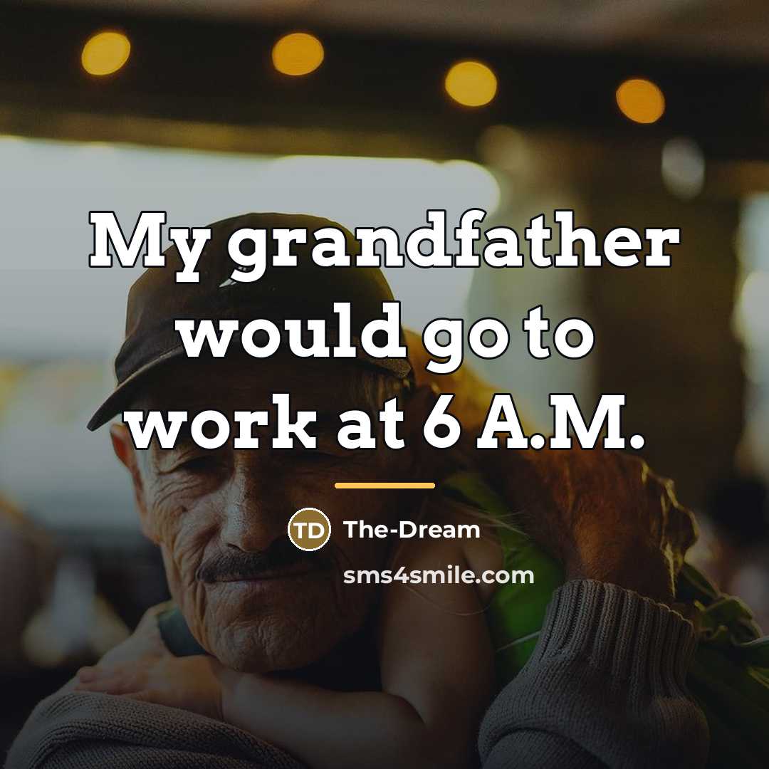 “My grandfather would go to work at 6 A.M.…” quote by The-Dream