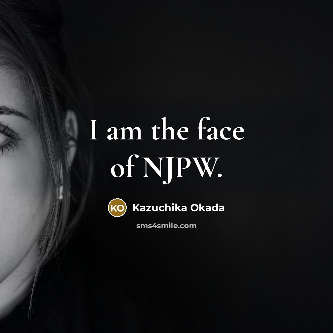“I am the face of NJPW.…” quote by Kazuchika Okada