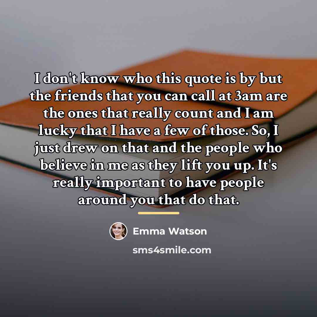 “I don't know who this quote is by but the…” quote by Emma Watson