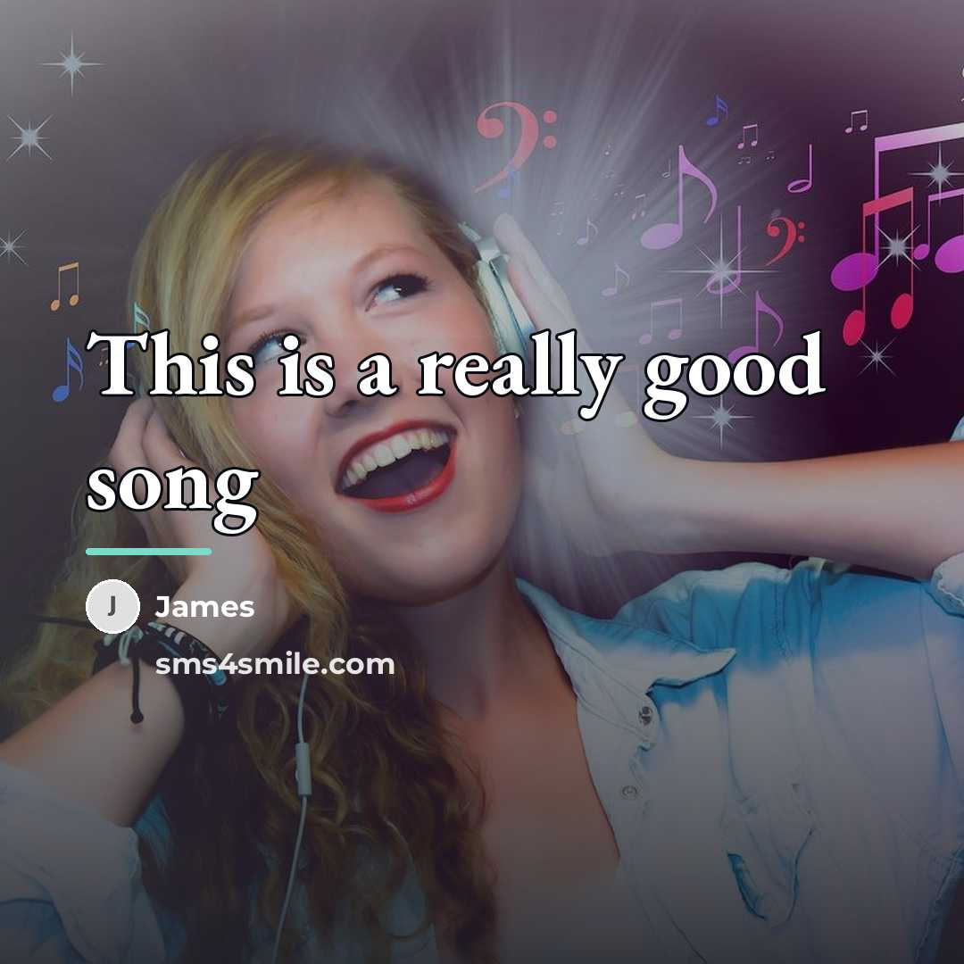 “This is a really good song…” quote by James