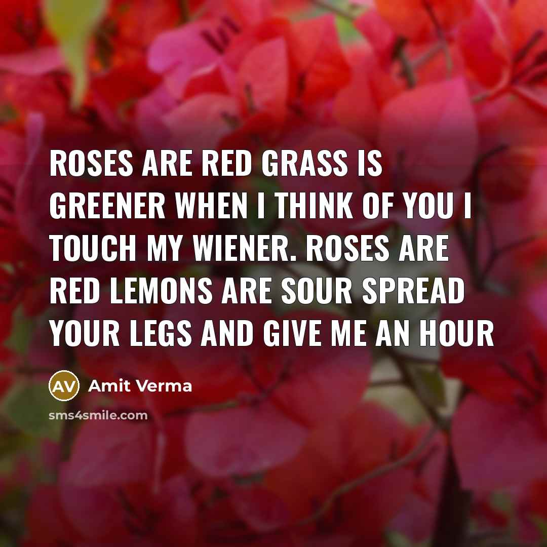 “Roses are red grass is greener when I think of…” quote by Amit Verma