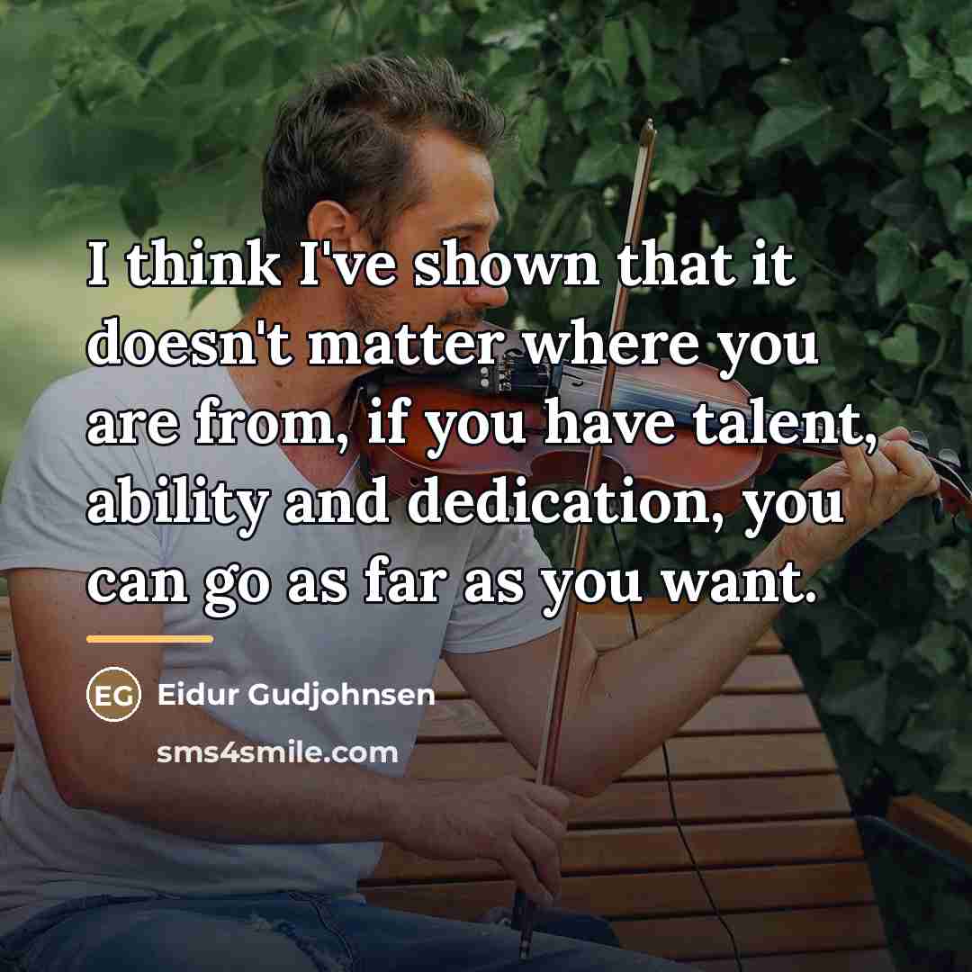 “I think I've shown that it doesn't matter where you…” quote by Eidur Gudjohnsen