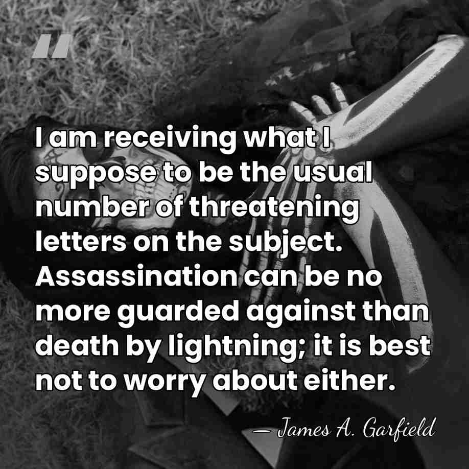 I am receiving what I suppose to be the usual number of&hellip; - James A. Garfield