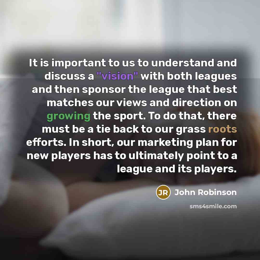 “It is important to us to understand and discuss a…” quote by John Robinson