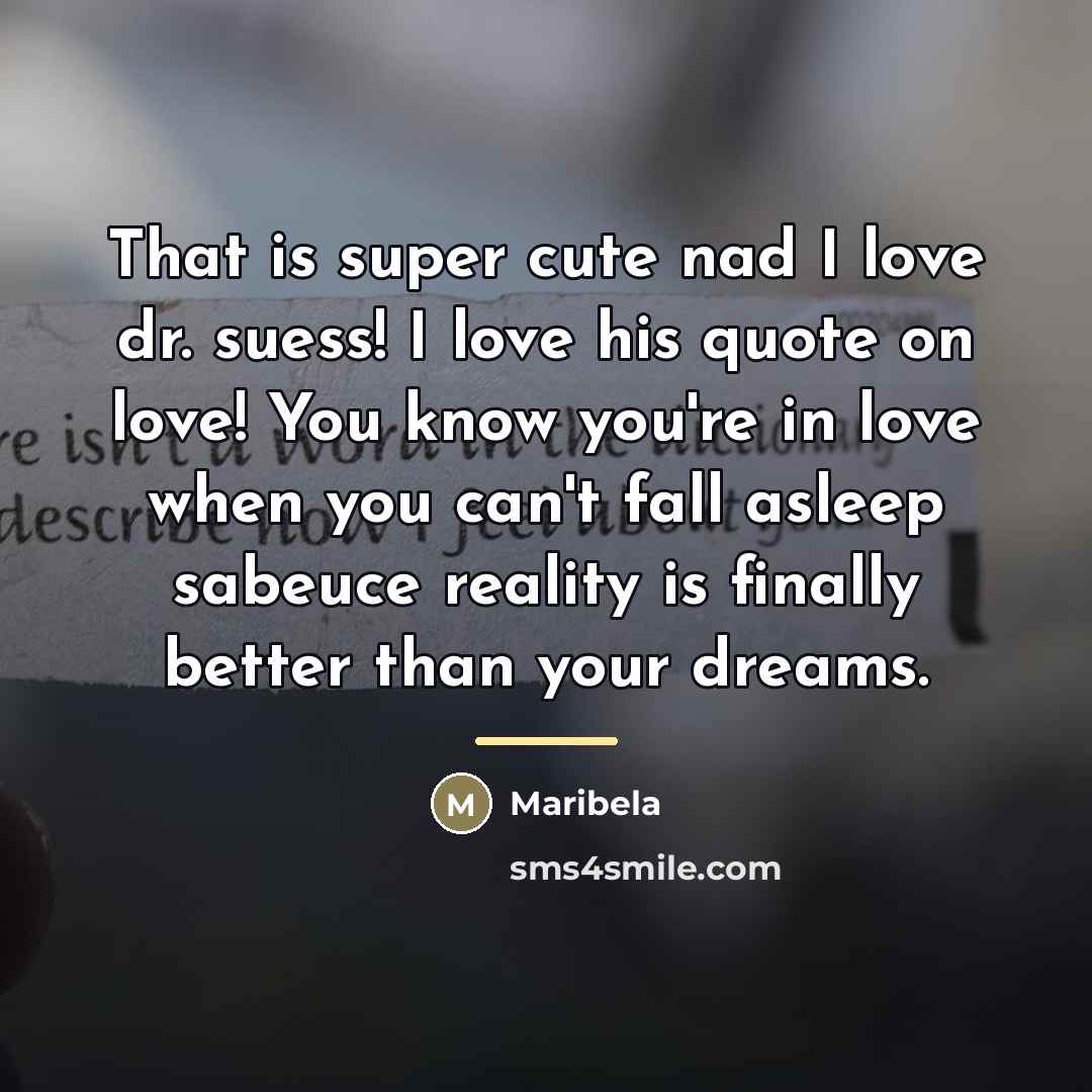“That is super cute nad I love dr. suess! I…” quote by Maribela