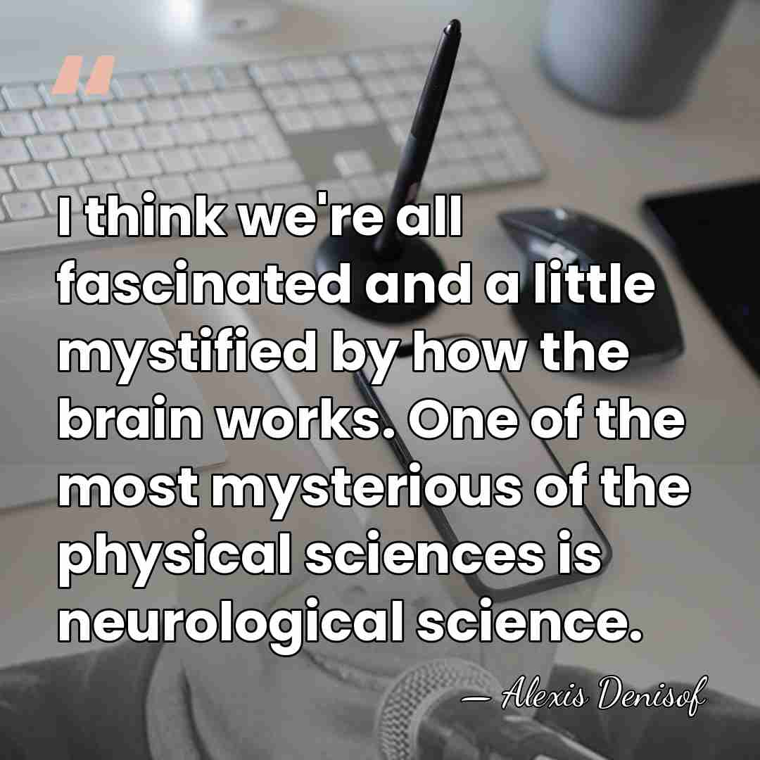 I think we're all fascinated and a little mystified by how the&hellip; - Alexis Denisof
