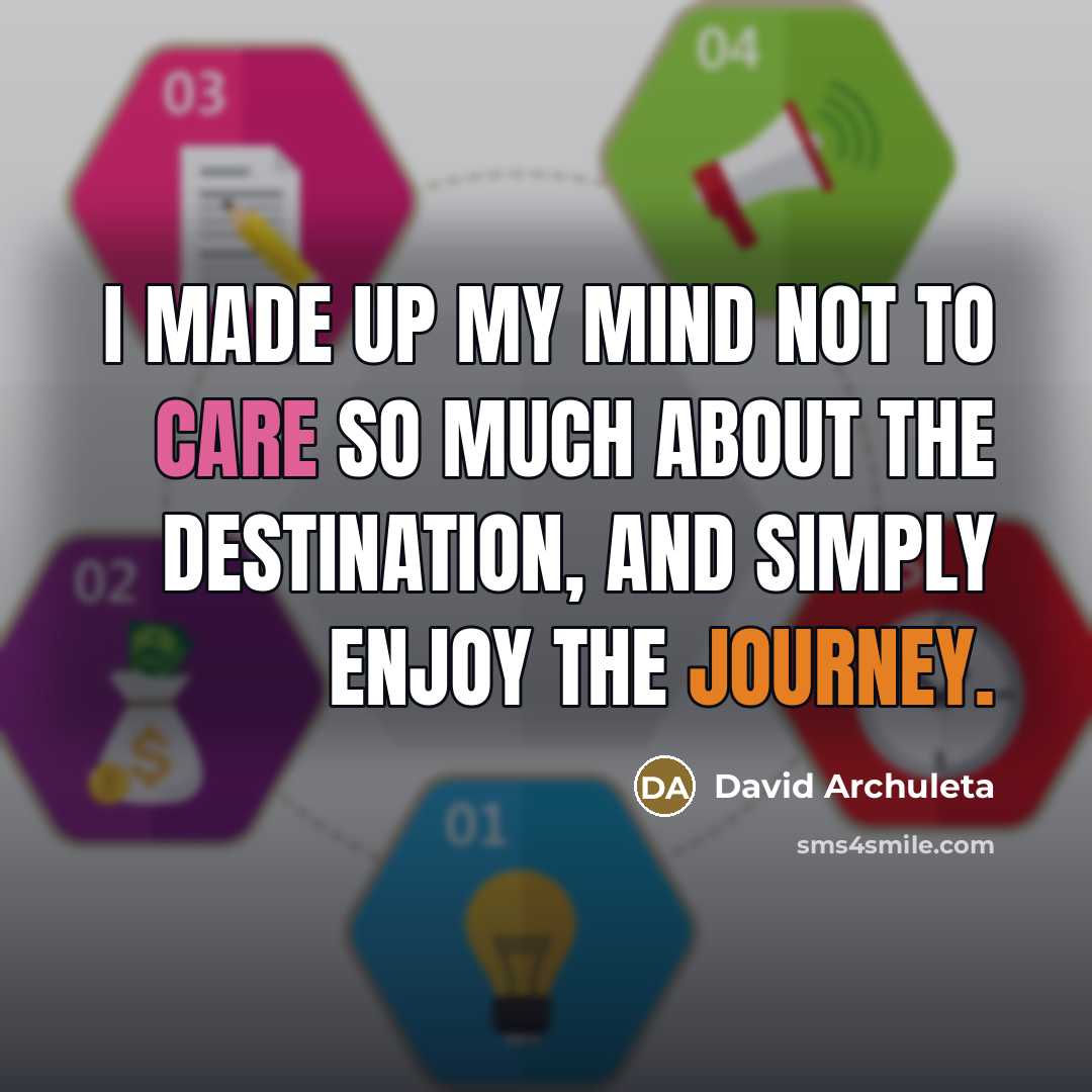 “I made up my mind not to care so much…” quote by David Archuleta