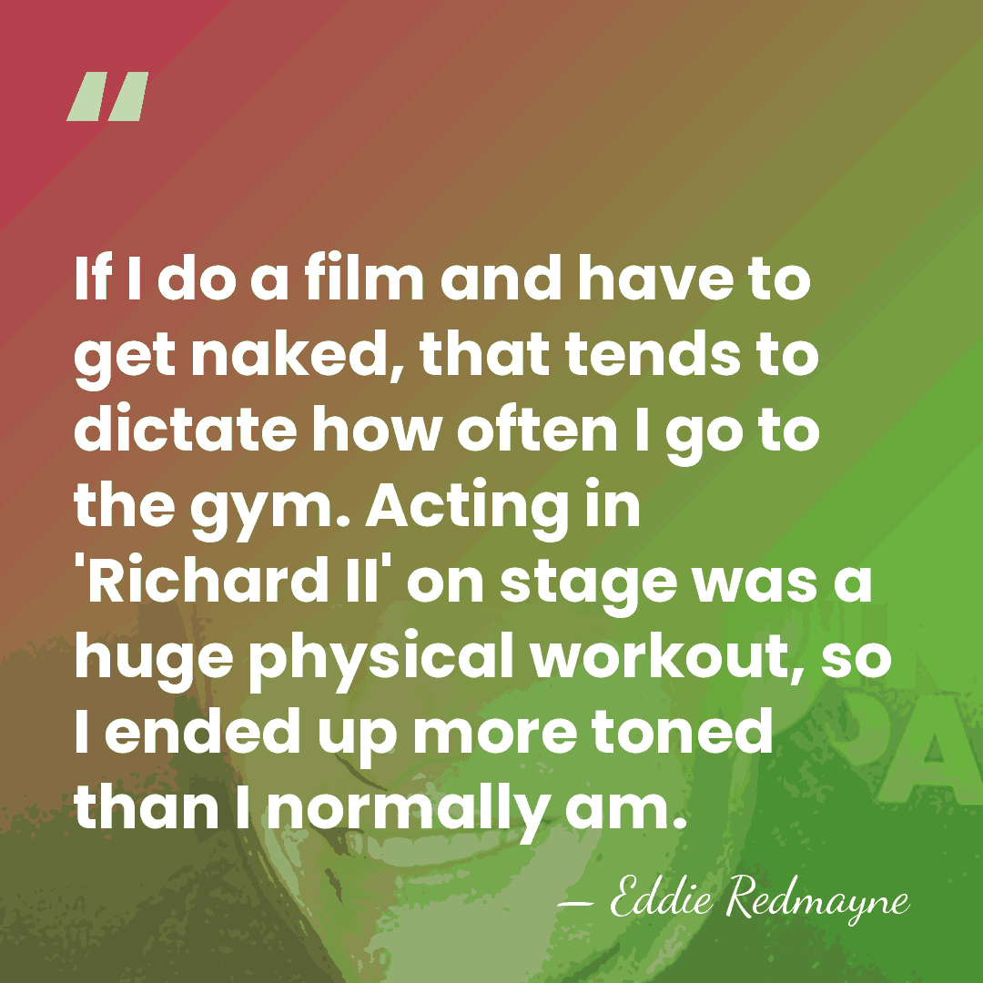 If I do a film and have to get naked, that tends&hellip; - Eddie Redmayne