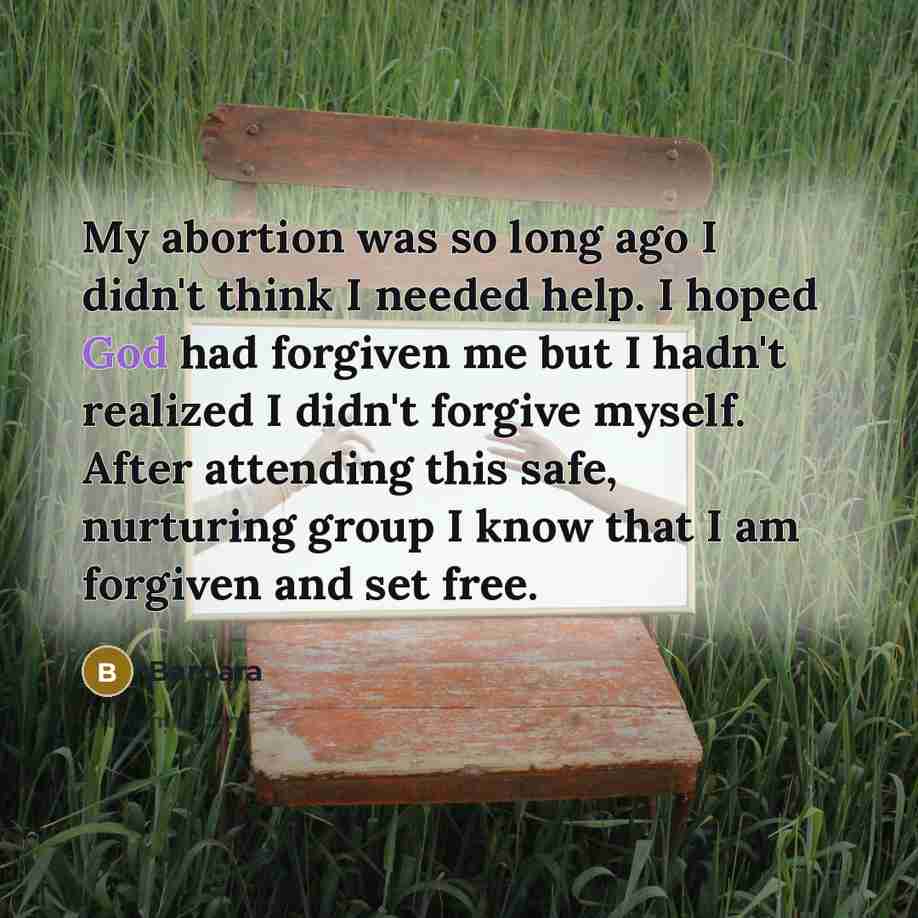 “My abortion was so long ago I didn't think I…” quote by Barbara