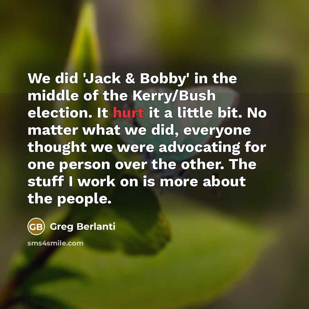 “We did 'Jack & Bobby' in the middle of the…” quote by Greg Berlanti