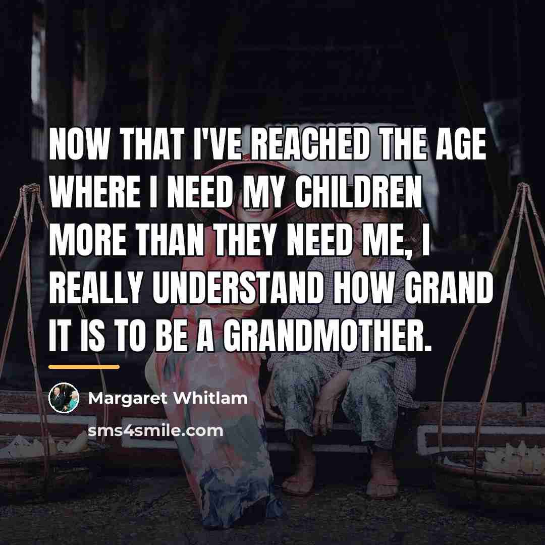 “Now that I've reached the age where I need my…” quote by Margaret Whitlam