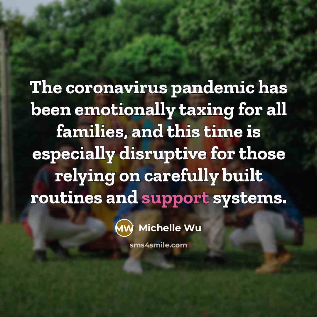 “The coronavirus pandemic has been emotionally taxing for all families,…” quote by Michelle Wu