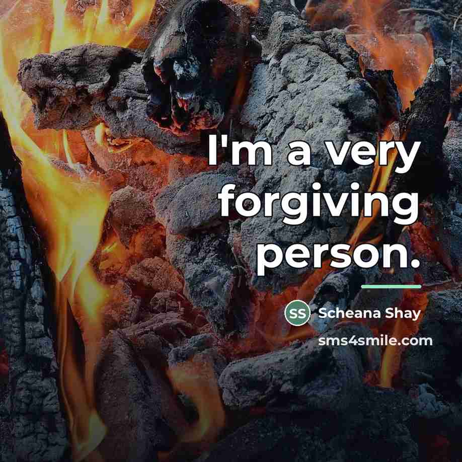 “I'm a very forgiving person.…” quote by Scheana Shay