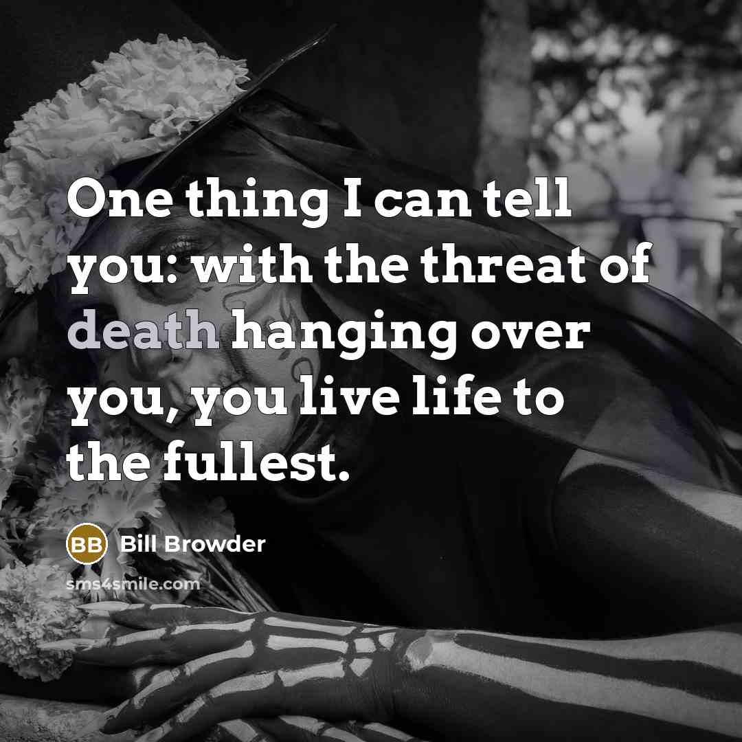 “One thing I can tell you: with the threat of…” quote by Bill Browder