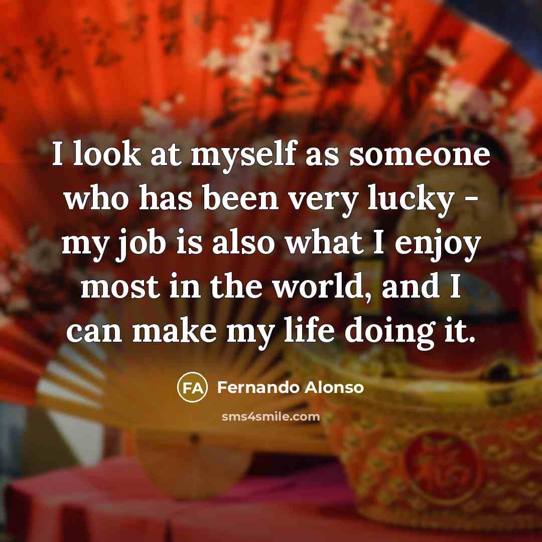 “I look at myself as someone who has been very…” quote by Fernando Alonso