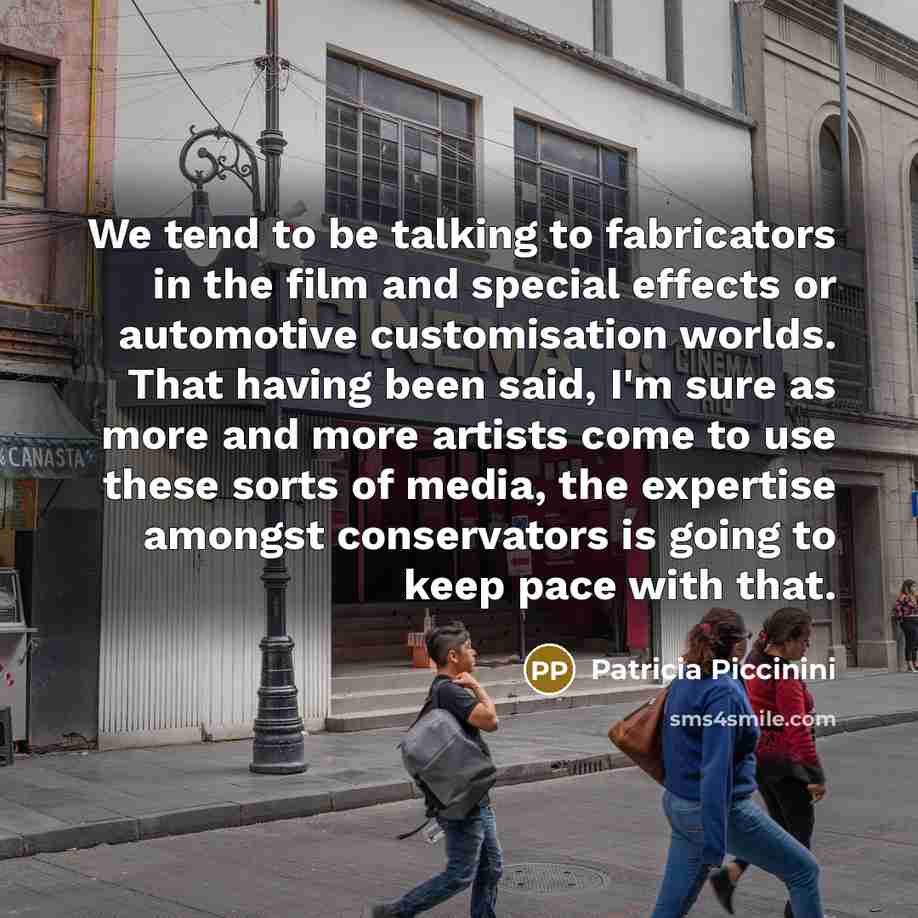 “We tend to be talking to fabricators in the film…” quote by Patricia Piccinini