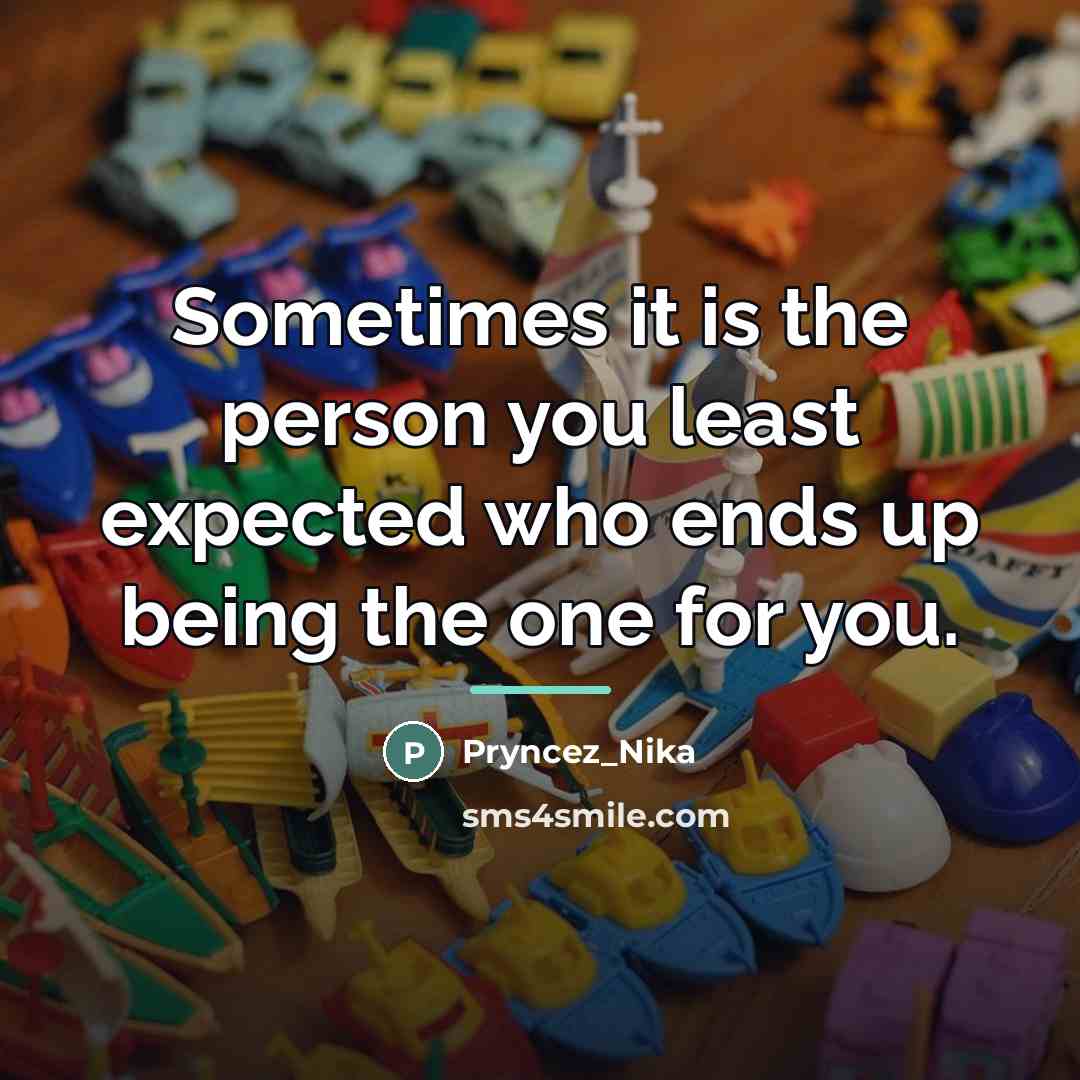 “Sometimes it is the person you least expected who ends…” quote by Pryncez_Nika