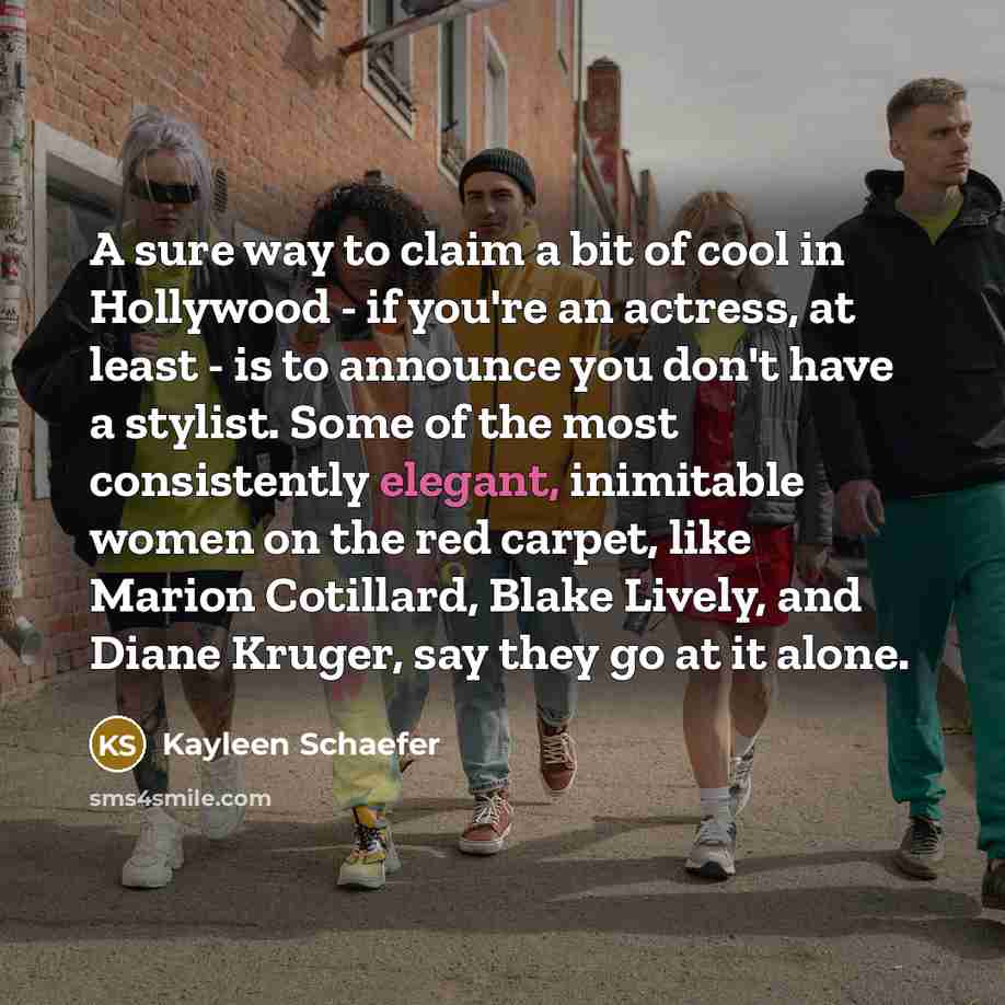 “A sure way to claim a bit of cool in…” quote by Kayleen Schaefer