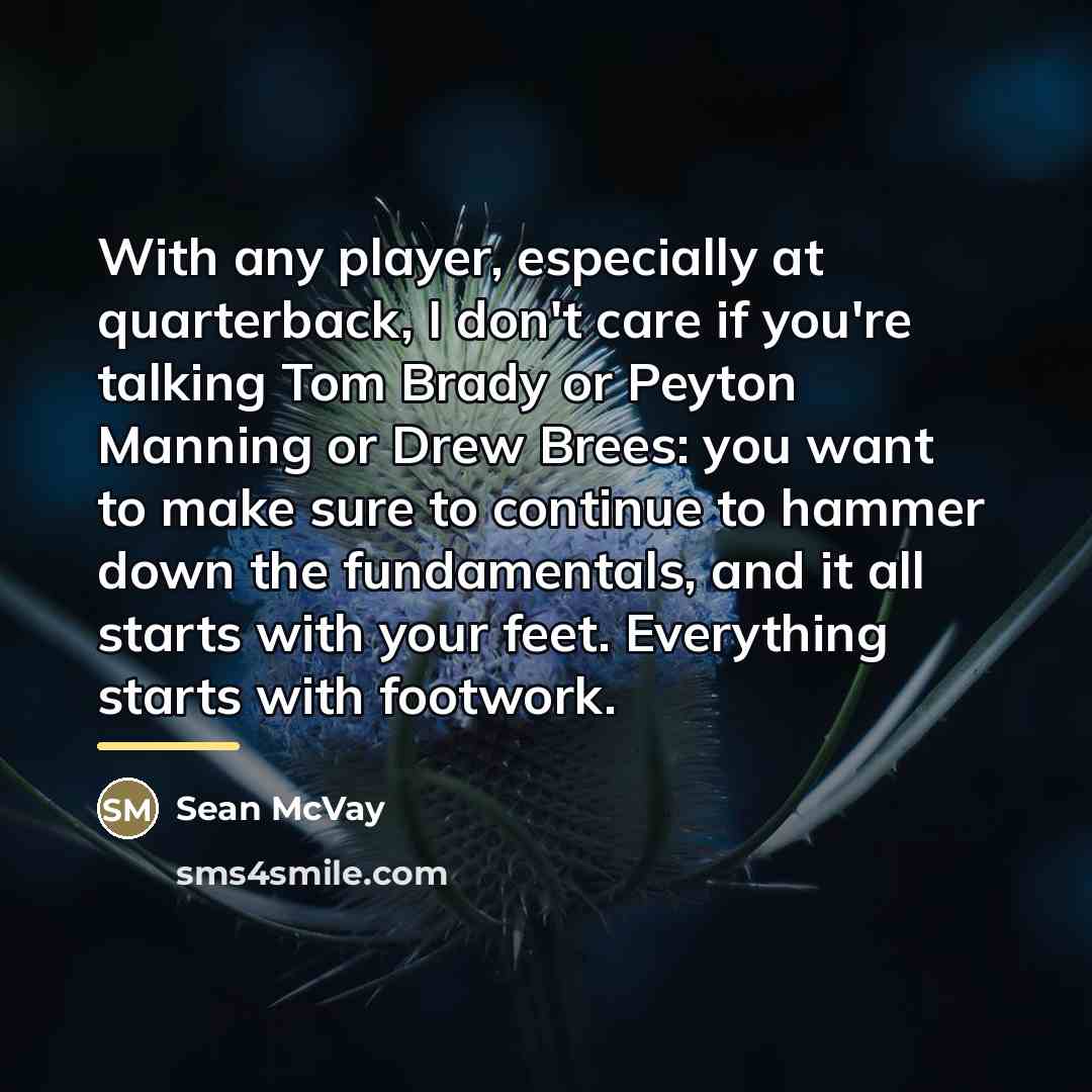 “With any player, especially at quarterback, I don't care if…” quote by Sean McVay