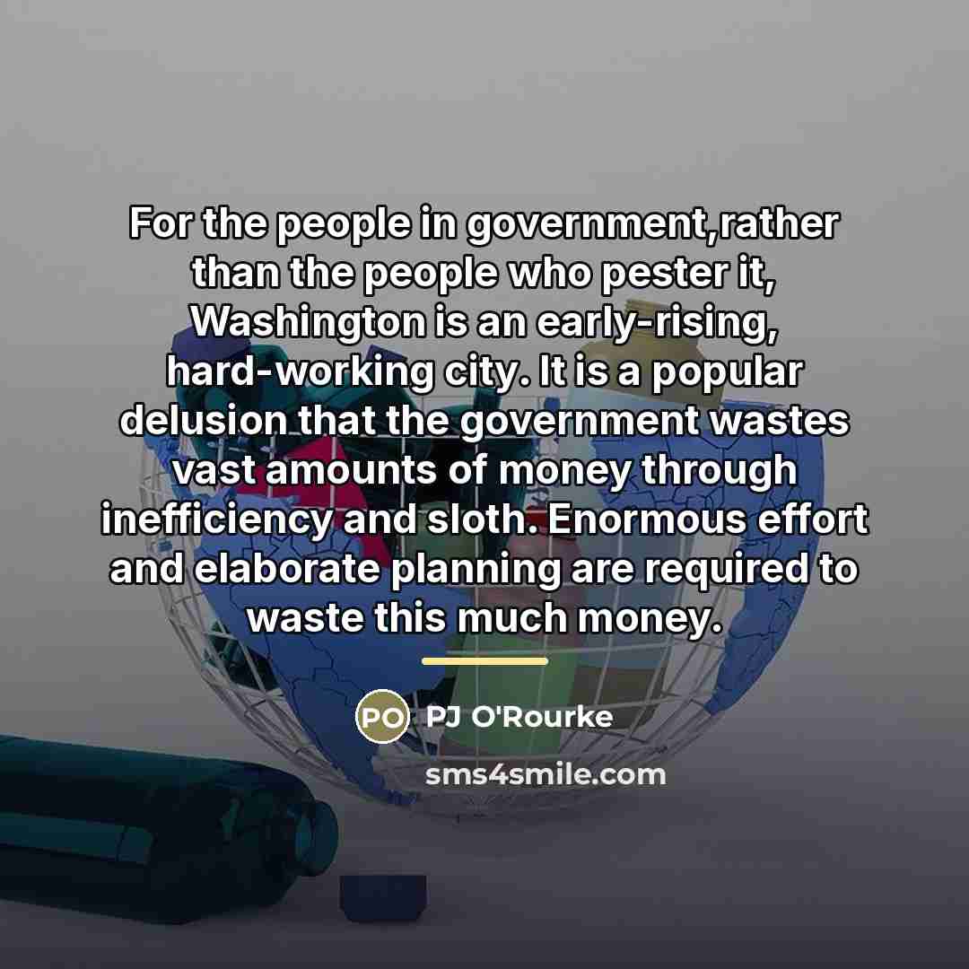 “For the people in government,rather than the people who pester…” quote by Anonymous