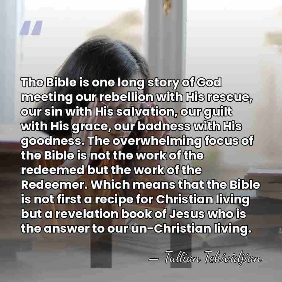 The Bible is one long story of God meeting our rebellion with&hellip; - Tullian Tchividjian