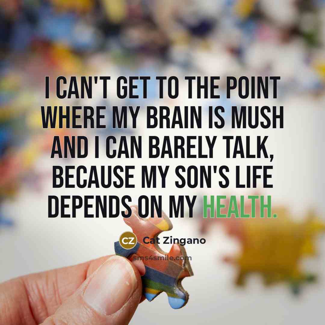 “I can't get to the point where my brain is…” quote by Cat Zingano
