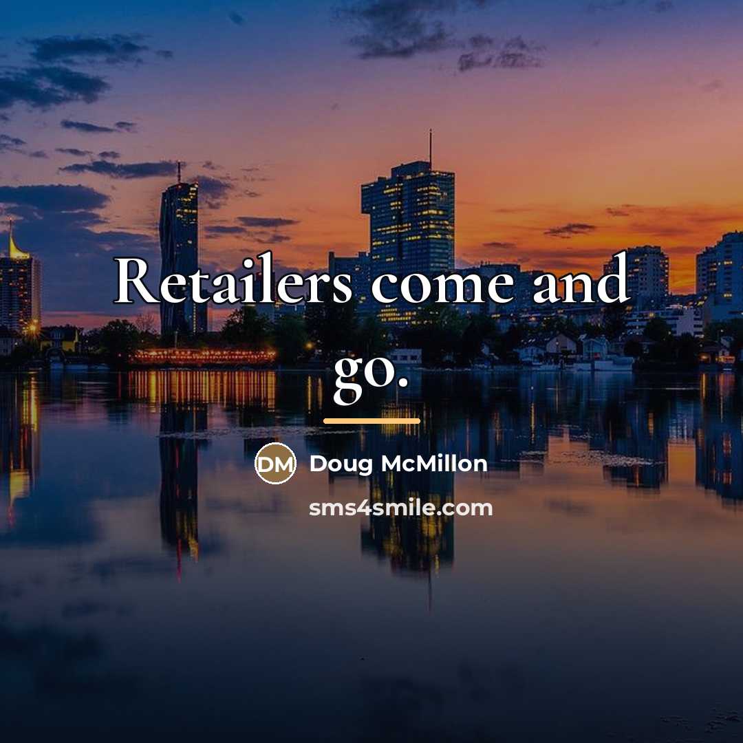 “Retailers come and go.…” quote by Doug McMillon