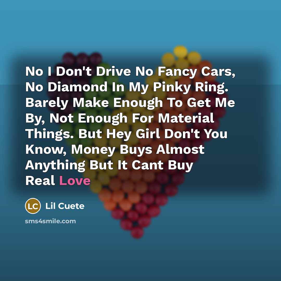 “No I Don't Drive No Fancy Cars, No Diamond In…” quote by Lil Cuete