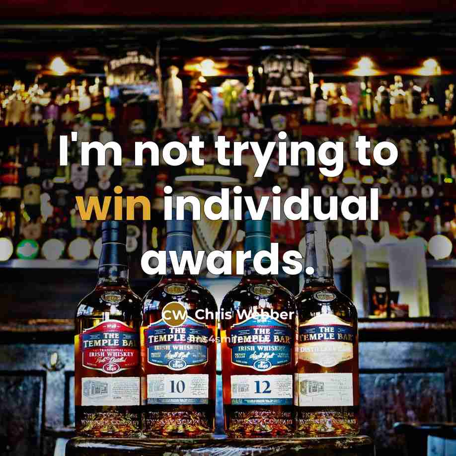 “I'm not trying to win individual awards.…” quote by Chris Webber