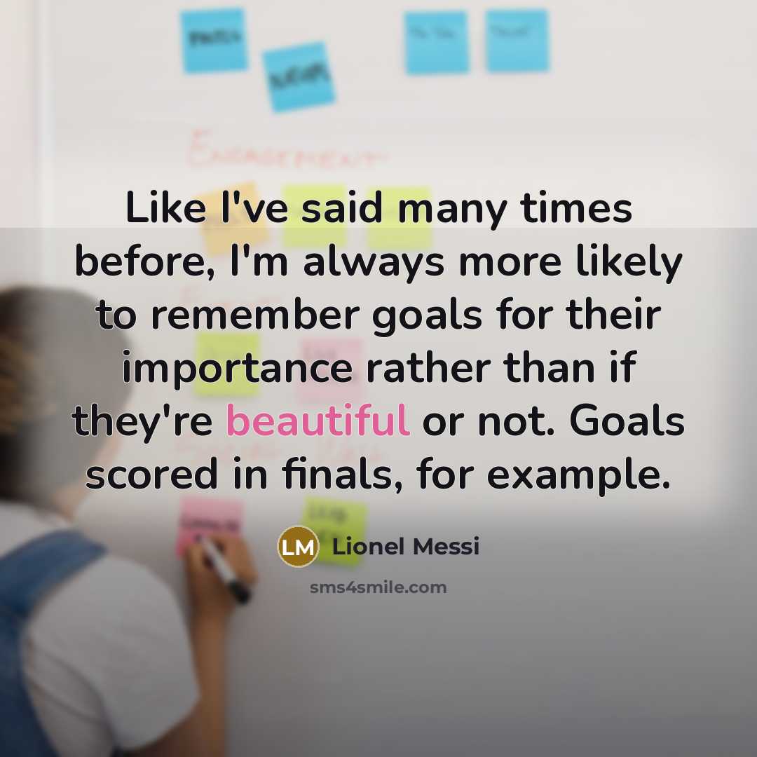 “Like I've said many times before, I'm always more likely…” quote by Lionel Messi