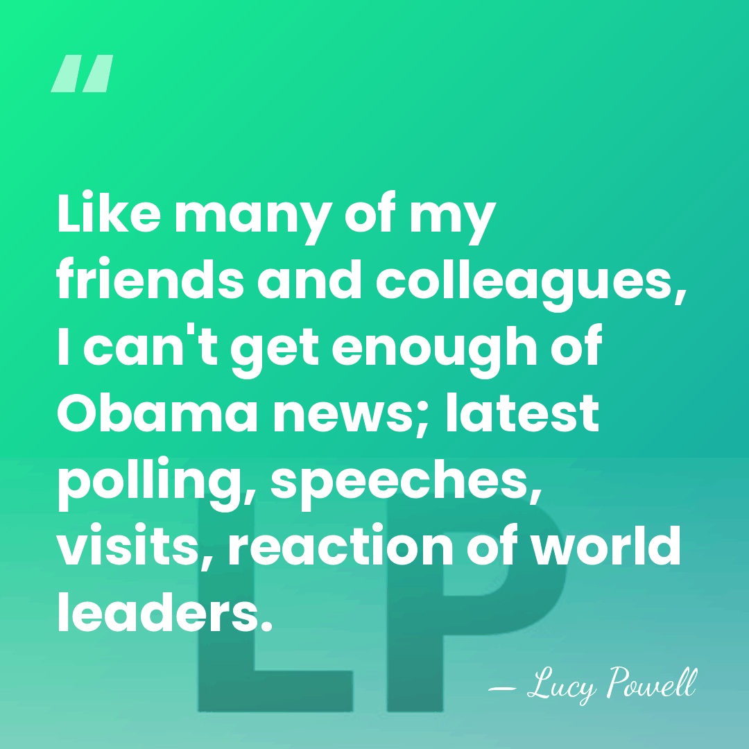 Like many of my friends and colleagues, I can't get enough of&hellip; - Lucy Powell
