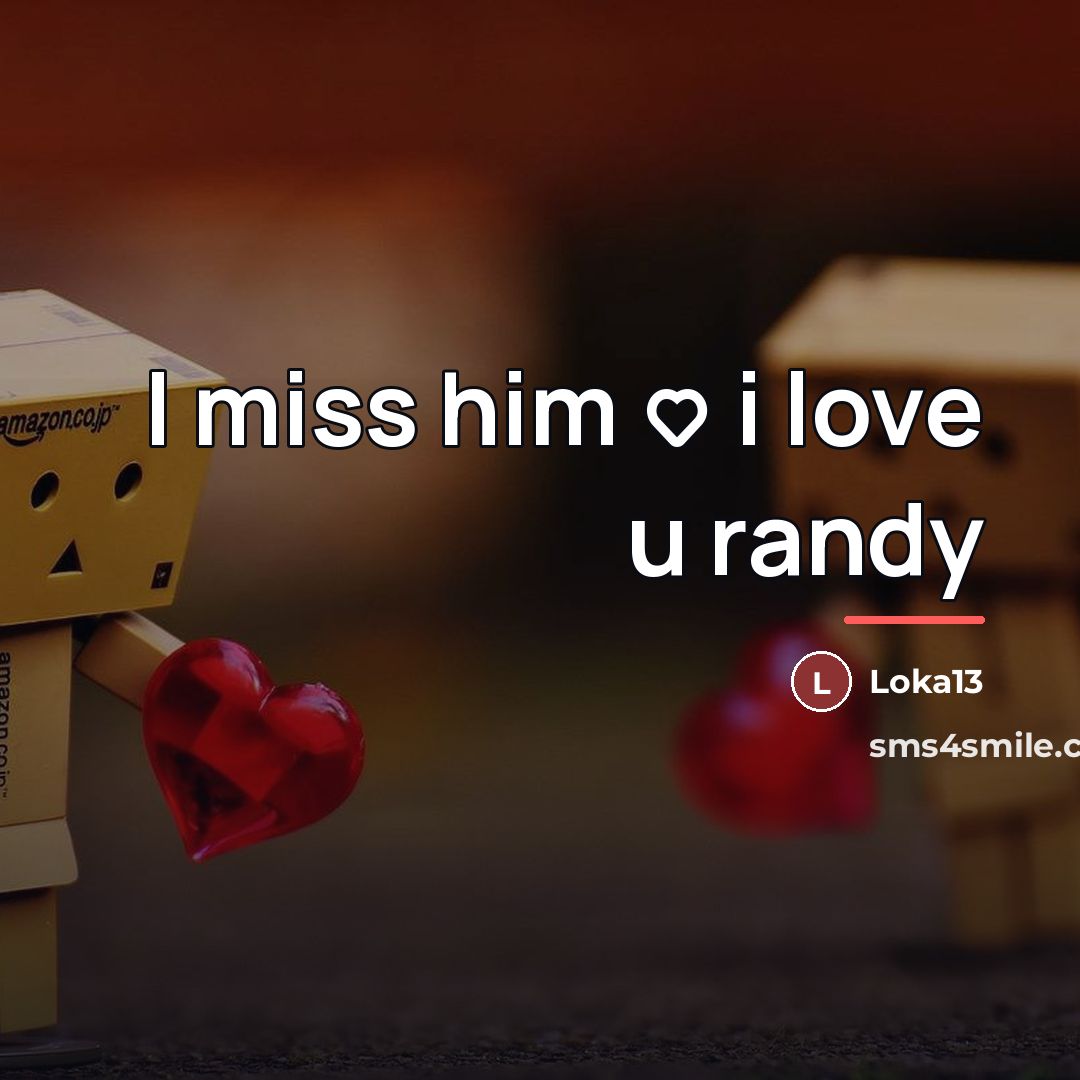“I miss him…” quote by Loka13