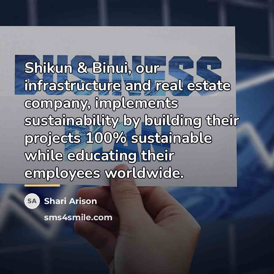 “Shikun & Binui, our infrastructure and real estate company, implements…” quote by Shari Arison