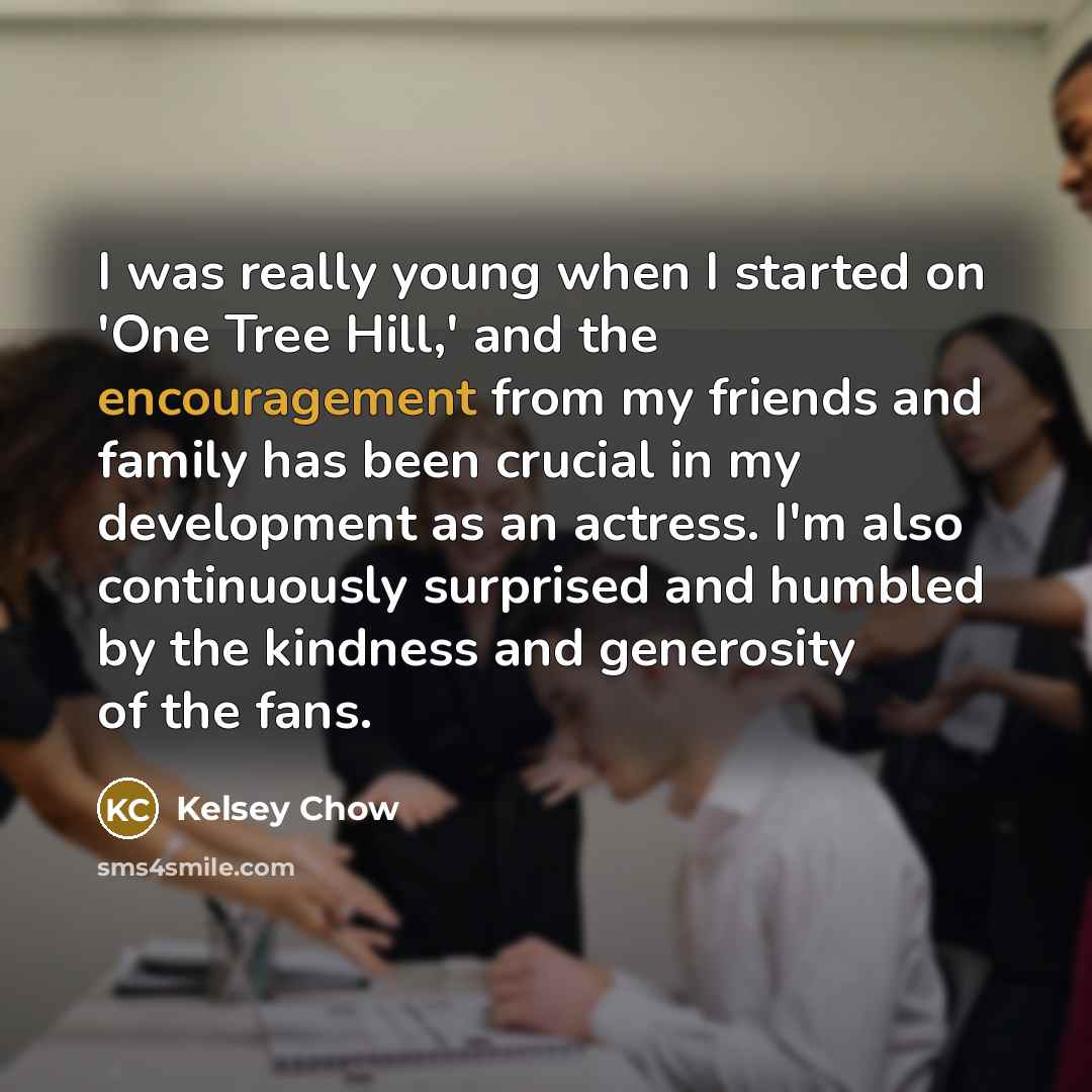 “I was really young when I started on 'One Tree…” quote by Kelsey Chow