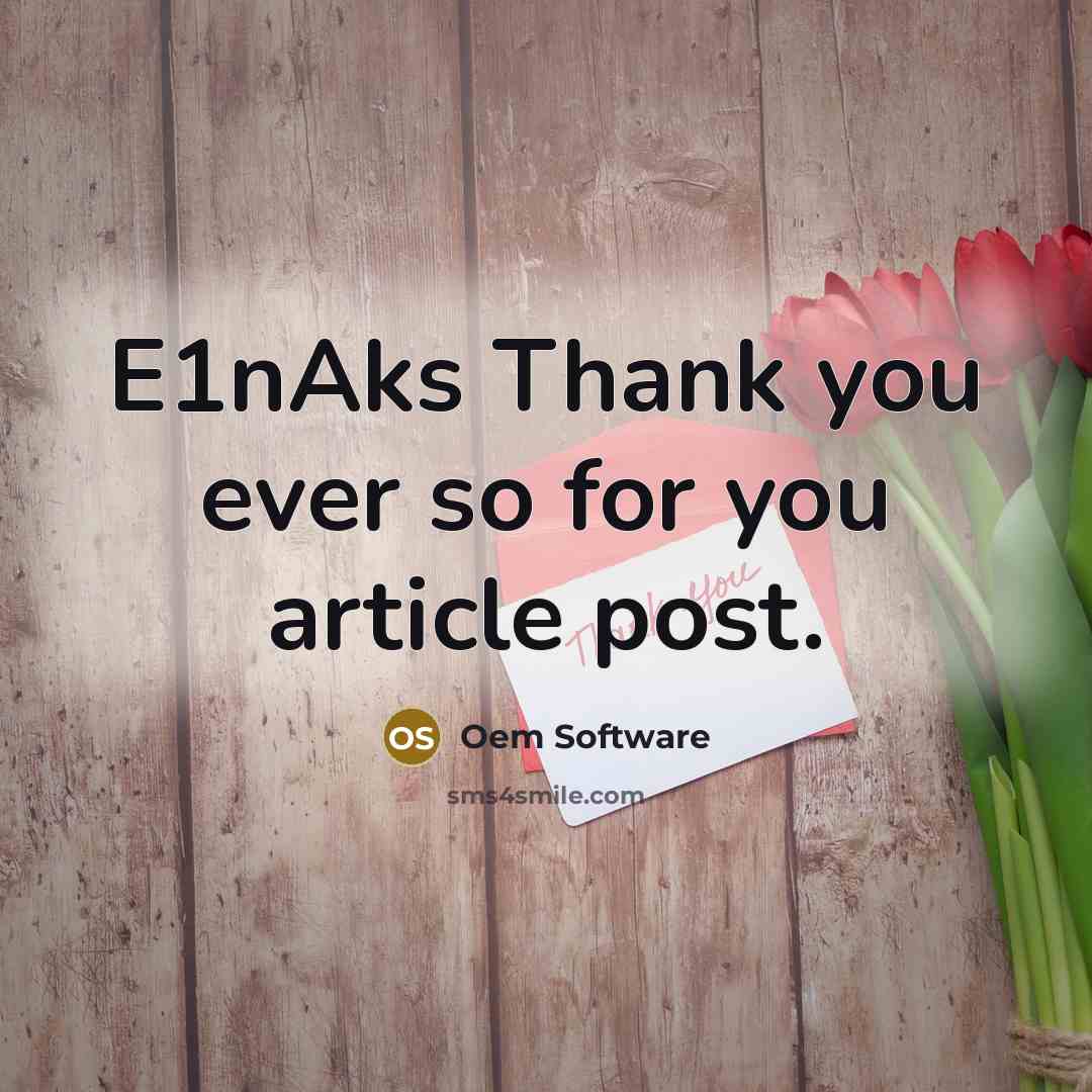 “E1nAks Thank you ever so for you article post.…” quote by Oem Software
